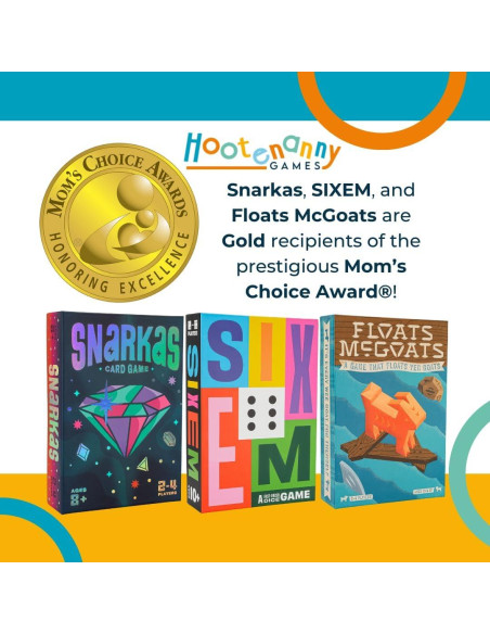 Juego de Mesa Floats McGoats + Juego de Cartas Verses