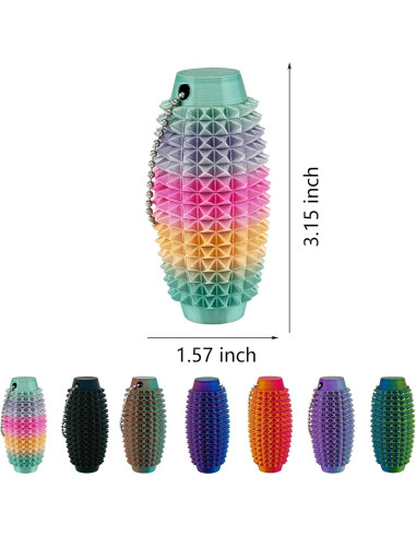 2 Piezas Juguetes Antiestrés Little Ouchies OISHE - Alivio Silencioso