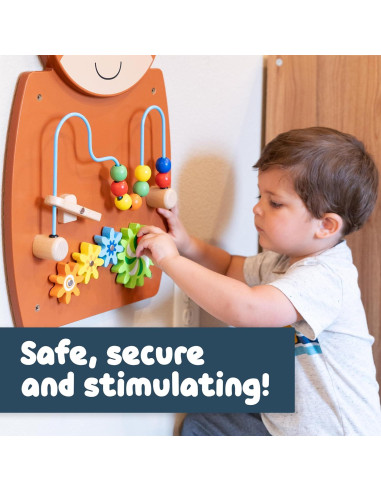 Panel de Actividad de Caballo Learning Advantage - Juguete Pared 56.6x37.6 cm