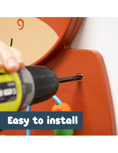 Panel de Actividad de Caballo Learning Advantage - Juguete Pared 56.6x37.6 cm