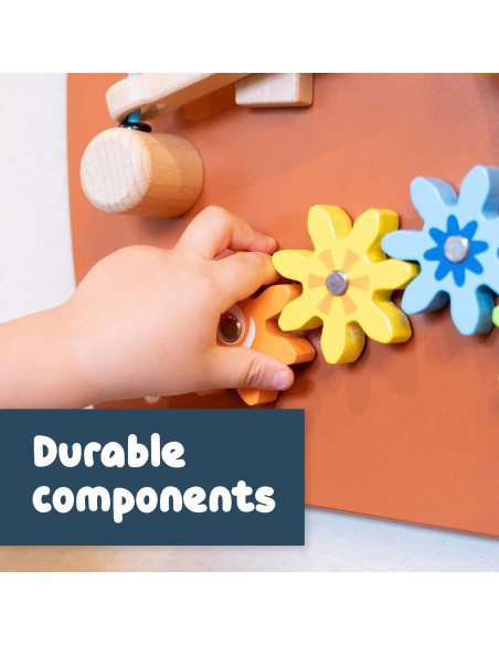 Panel de Actividad de Caballo Learning Advantage - Juguete Pared 56.6x37.6 cm