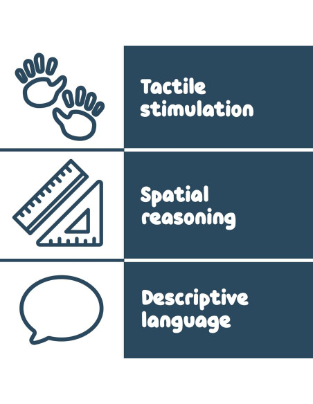 Panel de Actividad de Caballo Learning Advantage - Juguete Pared 56.6x37.6 cm