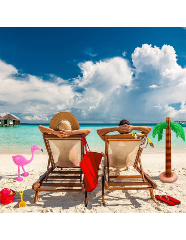 Ruisita Juguetes de Fiesta Hawaiana 50 Piezas Inflables