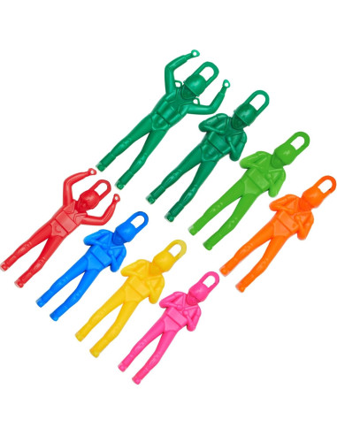 Juguete Paracaídas NANASO - Lanzamiento a Mano, 8 Colores