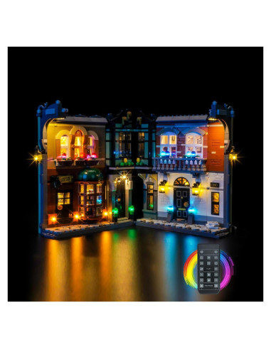 Kit de Iluminación LED LocoLee para LEGO 10351 Sherlock Holmes