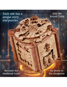 Conjunto de Rompecabezas de Escape Room iDventure 3D 2