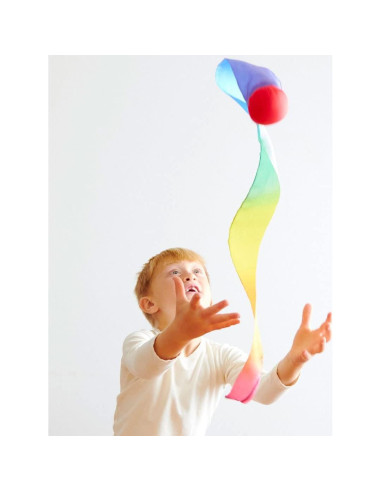 Cola de Cielo Seda Arcoíris Sedas de Sarah 89 cm Juguete Seguro