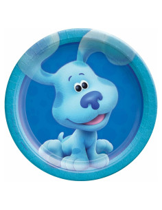 Platos de Fiesta Amscan Blues Clues 17.78 cm - 8 Unidades