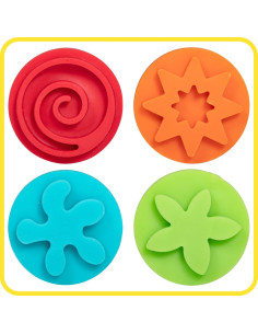 Sellos de Agarre Triangular Learning Advantage - Juego de 4 - 13.7 cm - Para Niños 2+ 2
