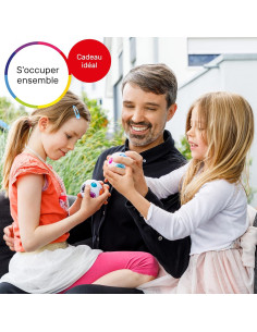 CUBIDI Bola Arcoíris Original - Rompecabezas 7cm para Niños 2