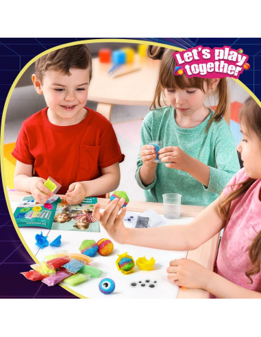 Kit de Pelotas Rebotadoras Byncceh - 5 Colores y Moldes