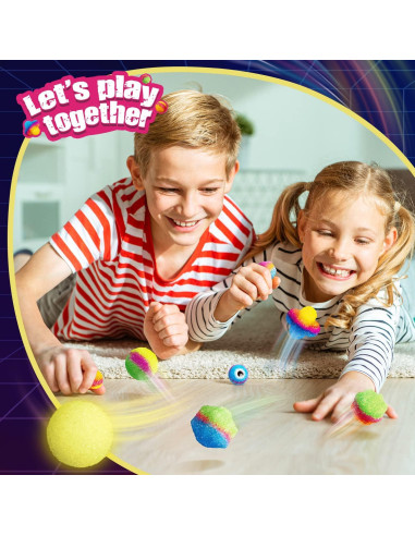 Kit de Pelotas Rebotadoras Byncceh - 5 Colores y Moldes