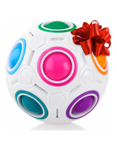 CUBIDI Bola Arcoíris Original - Rompecabezas 7cm para Niños
