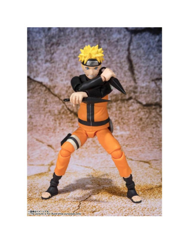 Figura de Acción S.H.Figuarts Naruto Uzumaki 15 cm Bandai