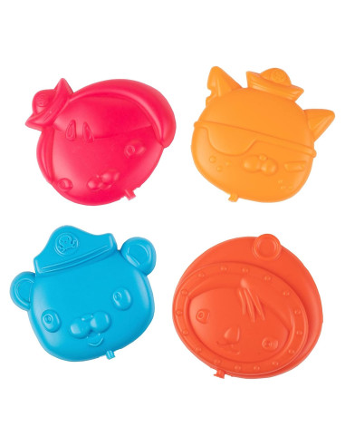 Paquetes de Hielo Duros Octonauts - 4 Piezas Reutilizables