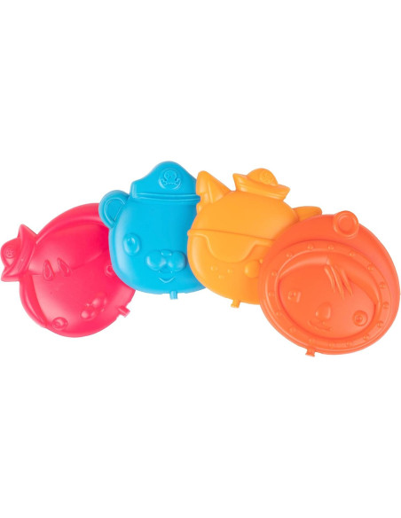 Paquetes de Hielo Duros Octonauts - 4 Piezas Reutilizables