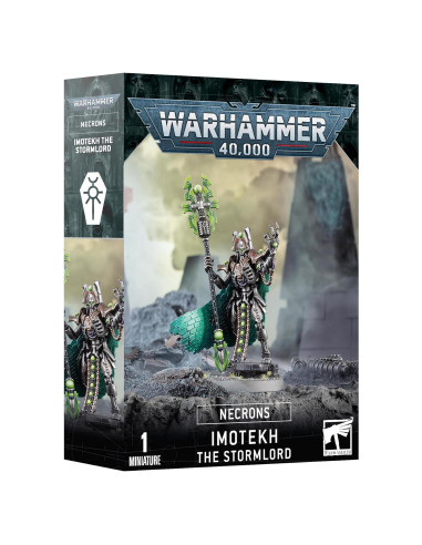 Warhammer 40K Necrones Imotekh Señor de la Tormenta