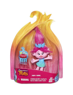 Muñeca Poppy de Trolls Hasbro 15.19 cm para 4 años 2