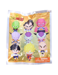Clip de Bolsa 3D Dragon Ball Z Monogram - Sorpresa Unisex
