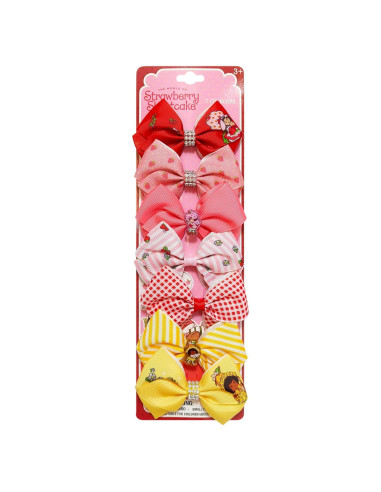 Lazos para el cabello Luv Her - 7 piezas Strawberry Shortcake