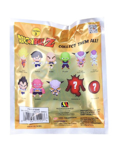 Clip de Bolsa 3D Dragon Ball Z Monogram - Sorpresa Unisex 2
