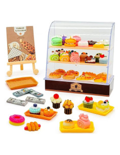 Mini Juguetes de Comida con Caja de Exhibición Taken All