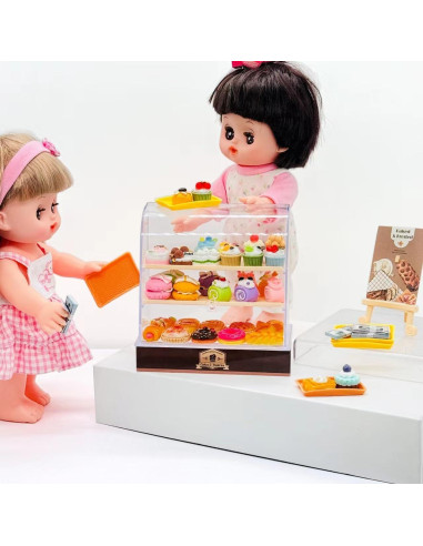 Mini Juguetes de Comida con Caja de Exhibición Taken All