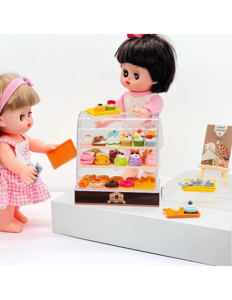 Mini Juguetes de Comida con Caja de Exhibición Taken All