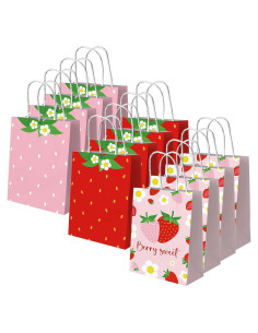 Bolsas de Papel de Fresa Dydamud - Paquete de 12 Unidades