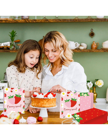 Bolsas de Papel de Fresa Dydamud - Paquete de 12 Unidades