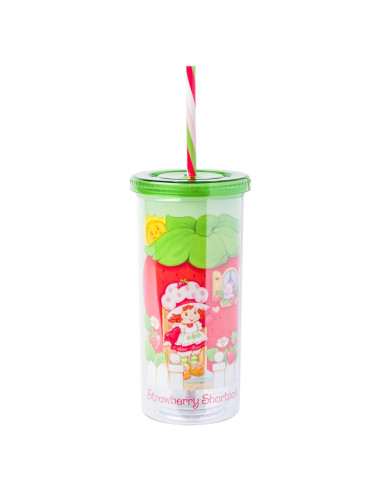 Vaso Frío Reutilizable Silver Buffalo Fresa Shortcake 591 ml