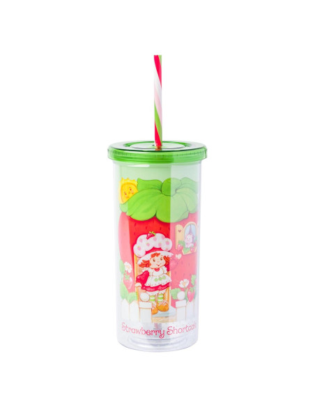 Vaso Frío Reutilizable Silver Buffalo Fresa Shortcake 591 ml