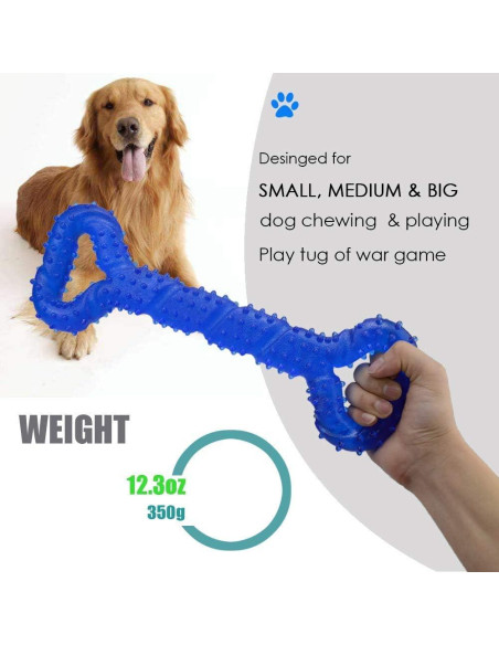 Juguete para Perros LANYUKEJI Hueso 33 cm Resistente TPR