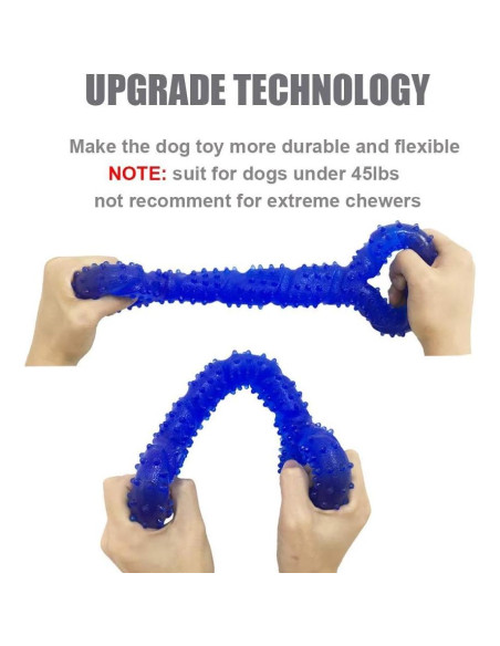 Juguete para Perros LANYUKEJI Hueso 33 cm Resistente TPR