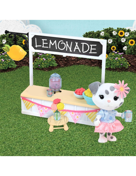 Puesto de Limonada Honey Bee Acres con Muñeca de Peluche 9 Piezas