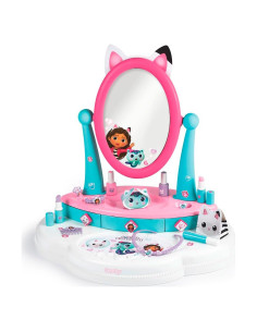 Mesa de Maquillaje Gabby con Espejo y 12 Accesorios