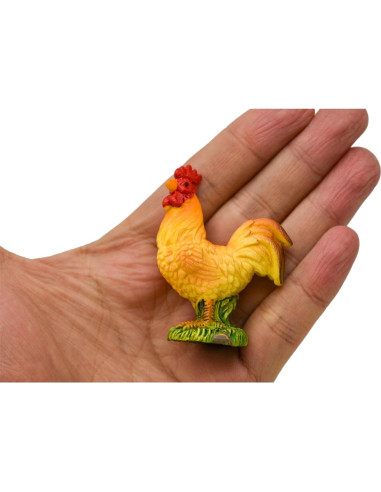 Figuras de Pollo Miniatura Pinenjoy - 9 Piezas de Resina 3-5 cm