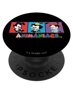 PopSockets Animaniacs Estándar Negro 136g Intercambiable