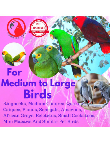 Juguete para Aves Bonka Bird Toys 1969 Cuchara Delicia Mediana