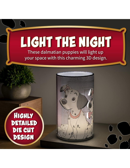 Lámpara de Escritorio Paladone 101 Dálmatas LED Multicolor