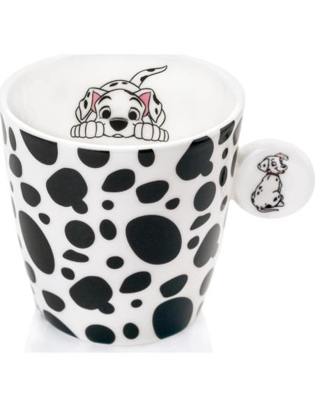 Taza de Espresso y Plato Disney 101 Dálmatas English Ladies Co