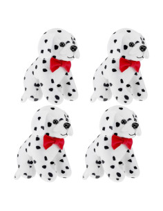 Kathfly 4 Piezas Dálmata Peluche Halloween 12.2 cm
