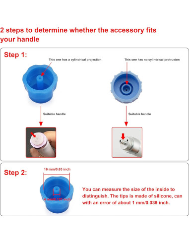 Consejos de Hidro Dermabrasión de Silicona Elitzia 3 Piezas