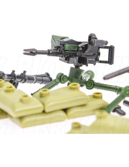 106 Piezas Juguete Militar BloxBrix - Soldados y Armas