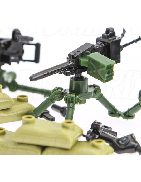 106 Piezas Juguete Militar BloxBrix - Soldados y Armas