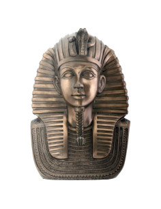 Figura Coleccionable Egipcia Rey Tut 19.3 cm Bronce