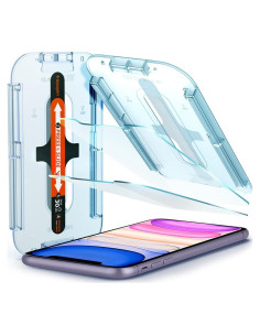 Protector de Pantalla Vidrio Templado Spigen GlasTR EZ FIT iPhone 11/XR