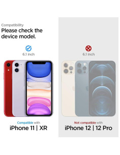 Protector de Pantalla Vidrio Templado Spigen GlasTR EZ FIT iPhone 11/XR 2