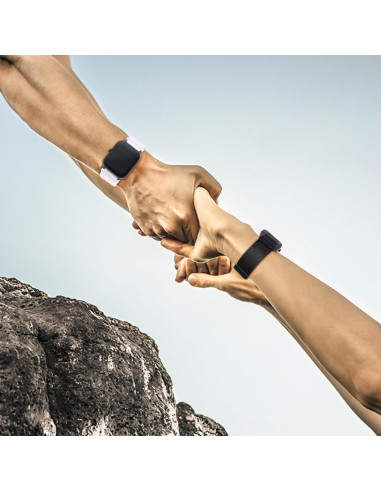 Paquete de 3 bandas elásticas de nylon 22mm para reloj Woneligo