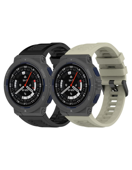 2Pack Correas de Silicona TenCloud para Amazfit Active Edge